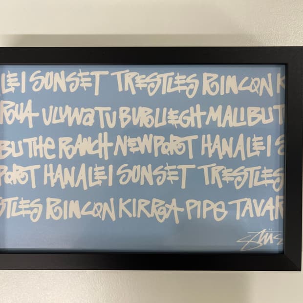 스투시 챕터 SUMMER 시즌 한정판 아트 포토 2005 STUSSY