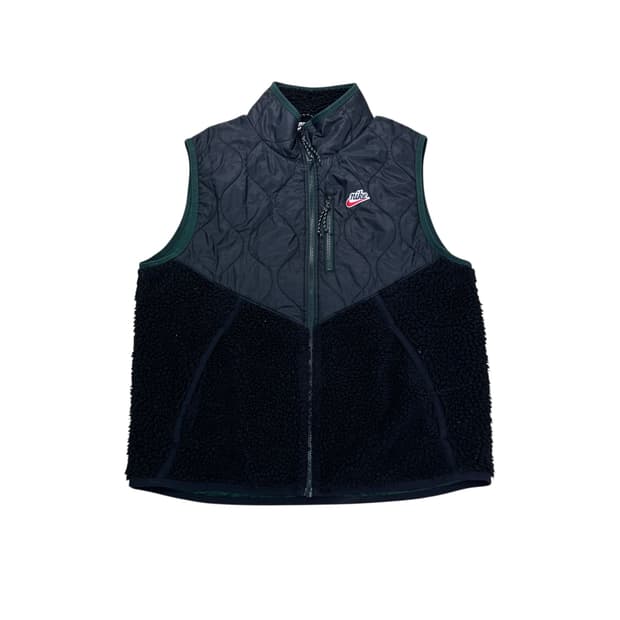 100 나이키 신형 누빔 양털 후리스 조끼자켓