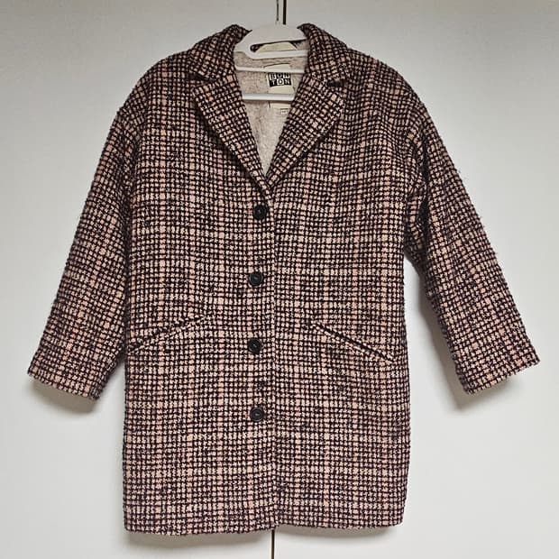 (아동)봉통 이쁜 겨울코트 12A(12~13세) 거의 새제품급