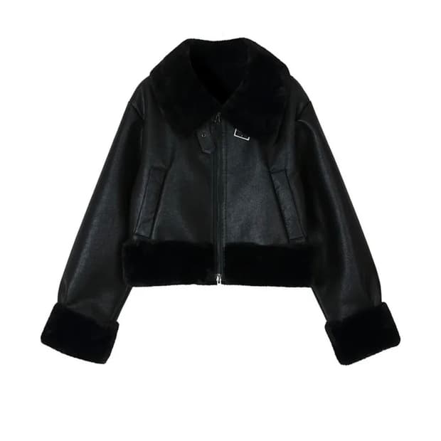 23fw 보헴서 하이넥 무스탕 HIGH NECK SHORT MUSTANG