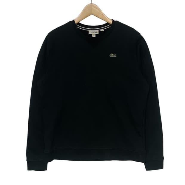 라코스테 로고 라운드 맨투맨