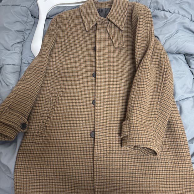 Coor 쿠어 mtr 발마칸 체크코트