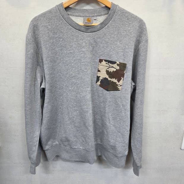 칼하트 eaton 카모포켓 스웻 맨투맨 L