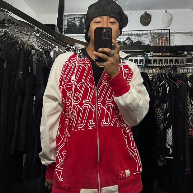 로카웨어 오버핏 후드집업