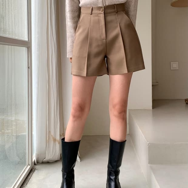 니썸 3부 슬랙스 브라운