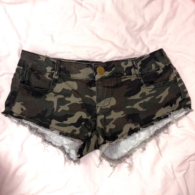 카모 마이크로 팬츠