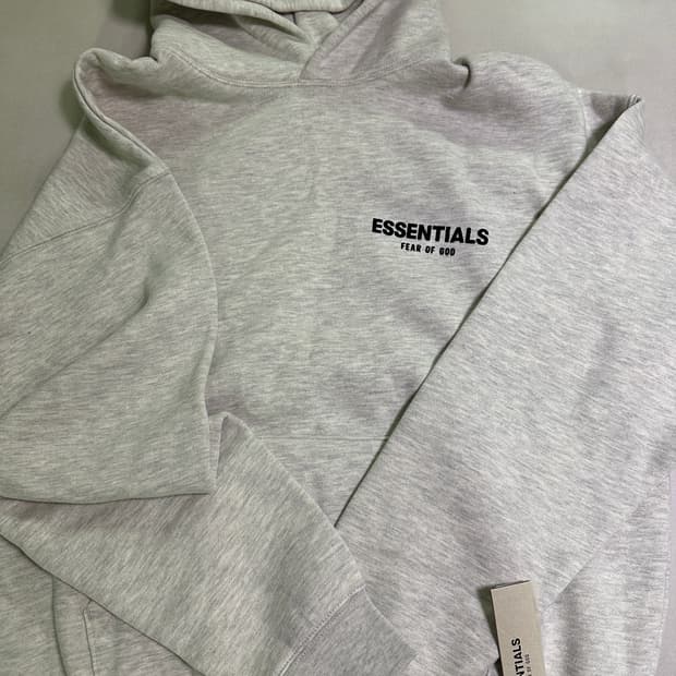 피어오브갓 에센셜 기모 후드티 키즈 (성인도 가능)