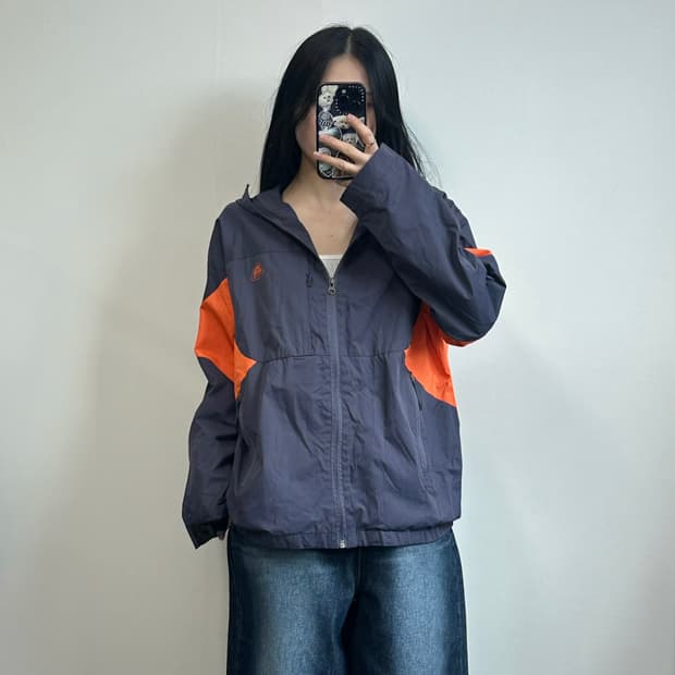 나이키 Acg 네이비 바람막이 자켓 
