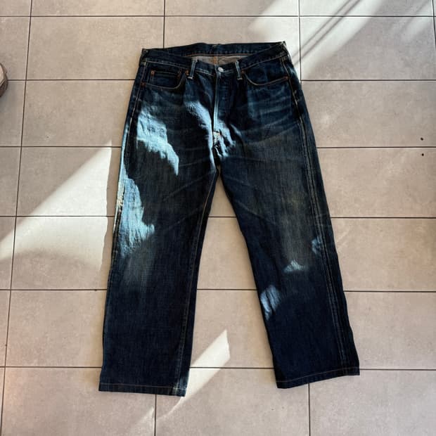 45rpm 셀비지 데님 팬츠