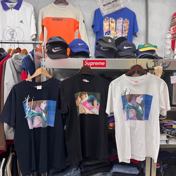 일괄) 슈프림 토시오 마에다 티셔츠 3종 