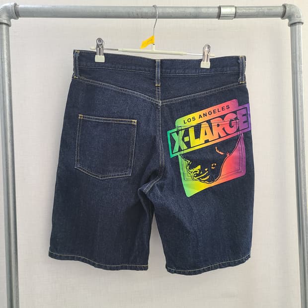 엑스라지 백포켓 프린팅 반바지 (hp2144)