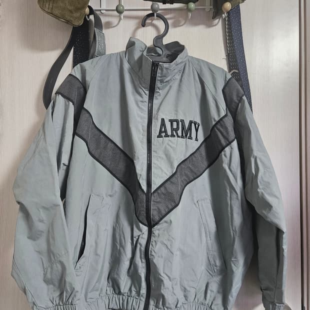 미육군 ipfu s/r 미군 pt복 상의 