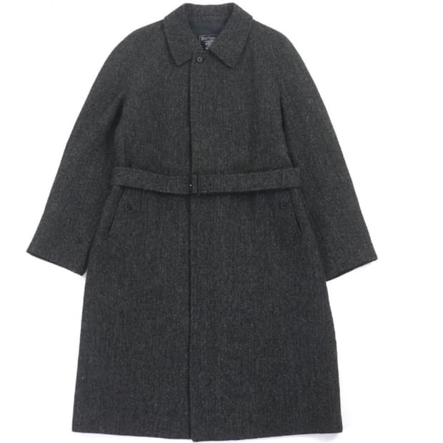 90s 버버리 브리트쉬 트위드 발마칸 코트