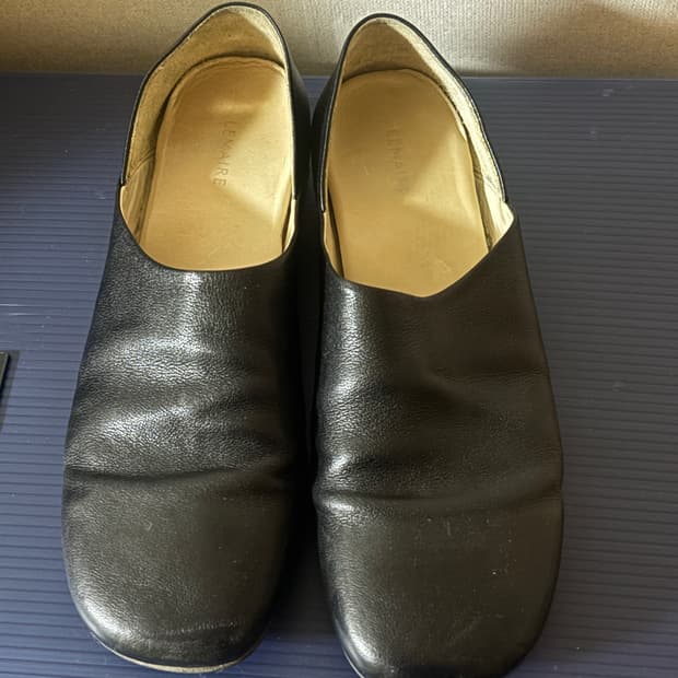 르메르 폴딩힐 가죽 슬립온 