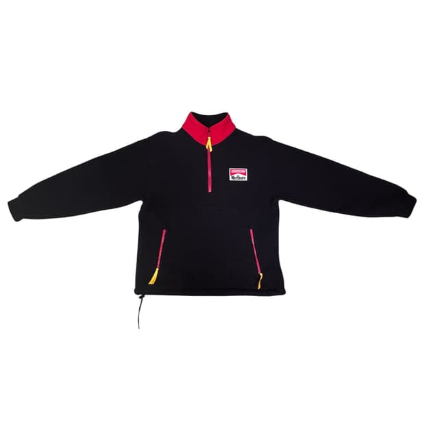 빈티지 90s 말보로 어드벤쳐팀 MARLBORO 플리스 하프집업 아노락