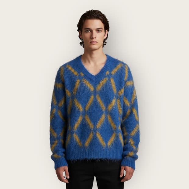 46/ 마르니 다이아 모헤어 니트