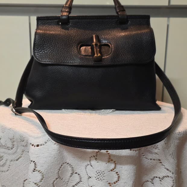 정품))구찌뱀부탑핸들 스몰