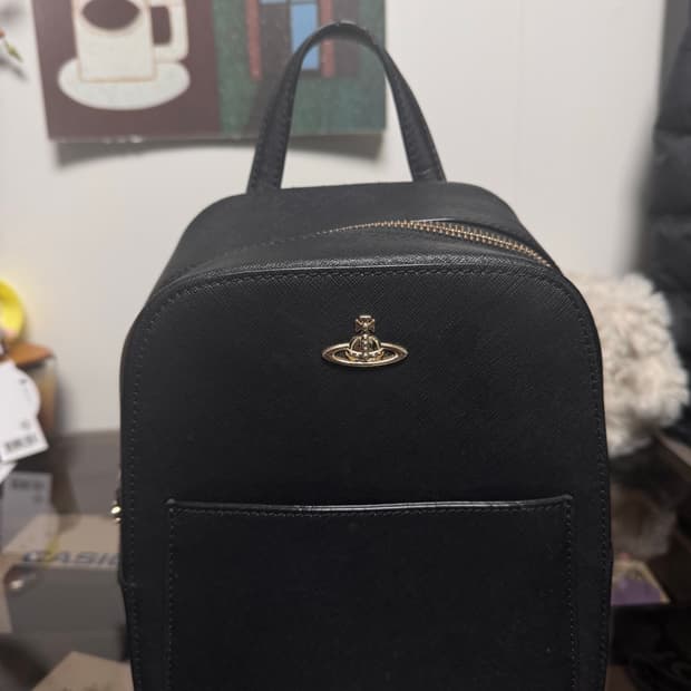 비비안 웨스트우드 사피아노 가죽 백팩