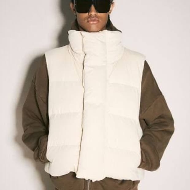 엔타이어 스튜디오 패딩 베스트 OFF WHITE(xs)