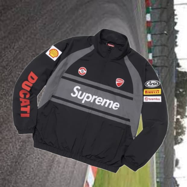 슈프림 두가티 트랙자켓 L