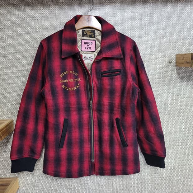 M 95사이즈 라이즈릴리 빈티지 자켓 아메카지 누빔 일본 