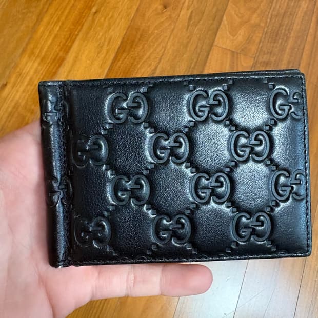 구찌 머니클립 반지갑