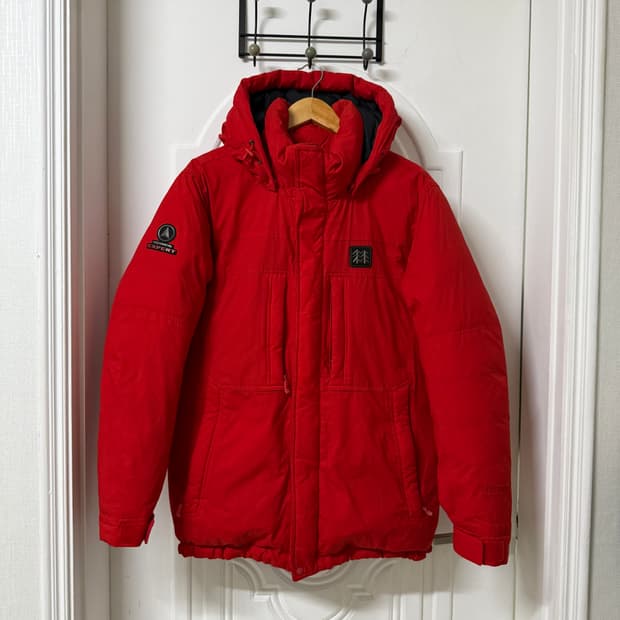 100사이즈 남성 코오롱스포츠 구스다운 대장패딩