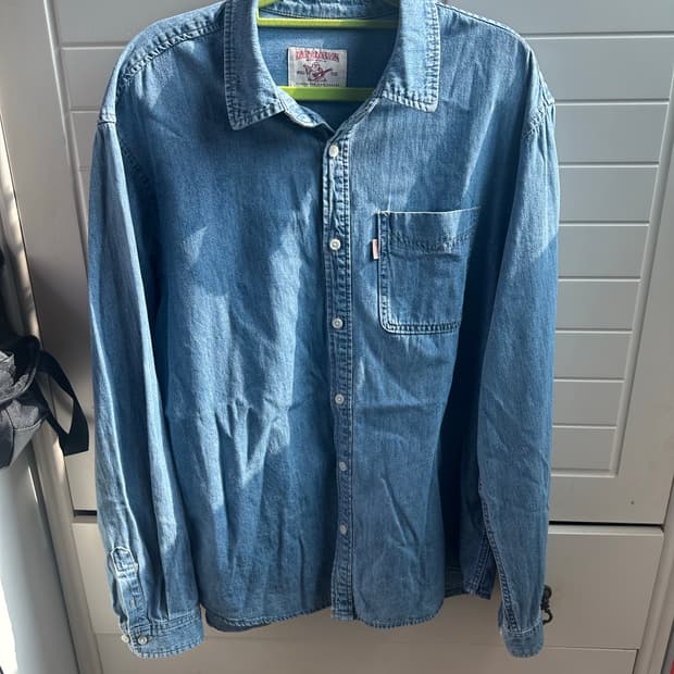 리바이스 데님 셔츠