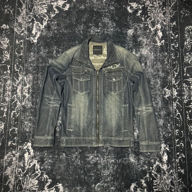 “In The Attic”Road dust denim jacket