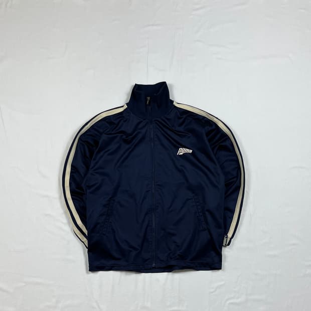 90’s 푸마 퓨마 puma 스펠아웃 로고 집업 져지 트랙자켓
