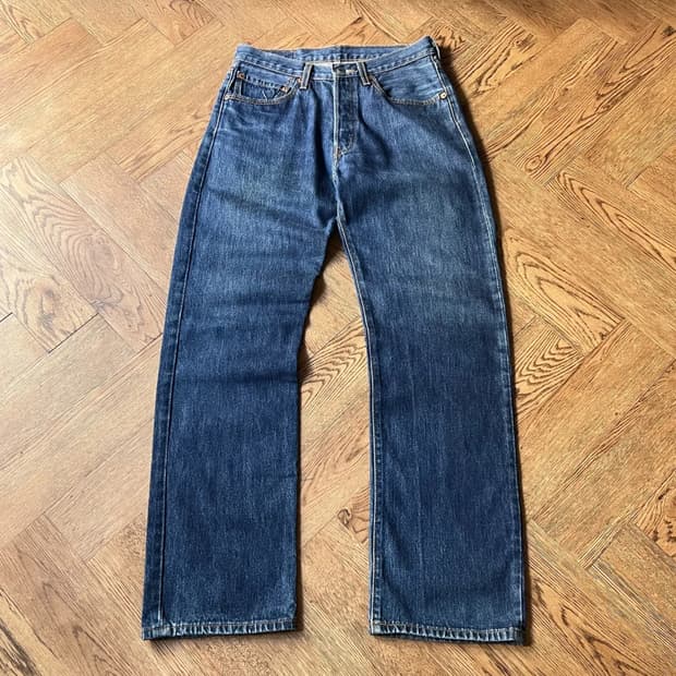 [32]00's 리바이스 501 스트레이트 데님 팬츠