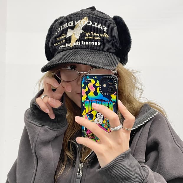 JPN 코듀로이 피싱 트루퍼햇