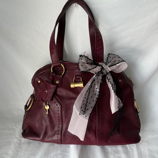 🎉오눌특가🎉YSL Y logo boston bag