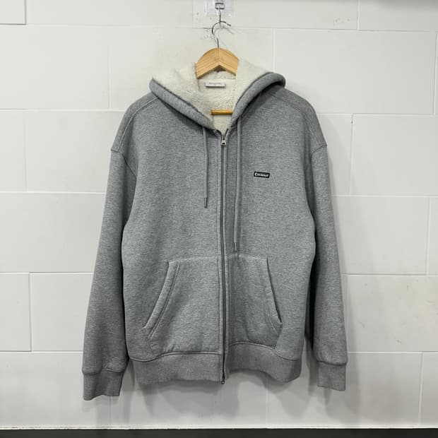 커버낫 양털후드집업