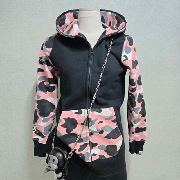 베이프핑계카모 실착 이력 없음 스포티에이드구매 