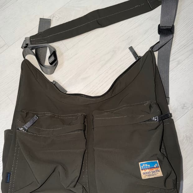 오션퍼시픽 크로스백 카키