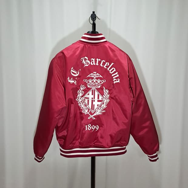 (택포) 나이키 FC 바르셀로나 홈풋볼 사틴 자켓 A967