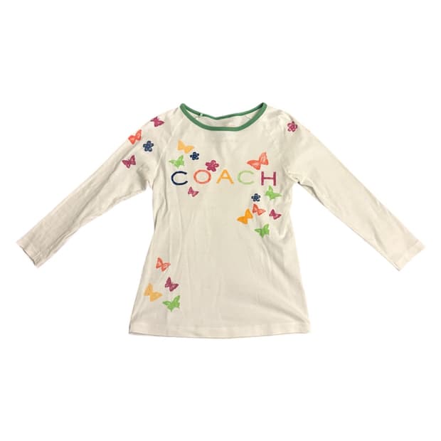 COACH  BUTTERFLY LOGO GRAPHIC T-SHIRT