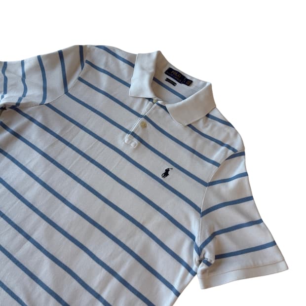 폴로 랄프로렌 스트라이프 반팔카라티 L