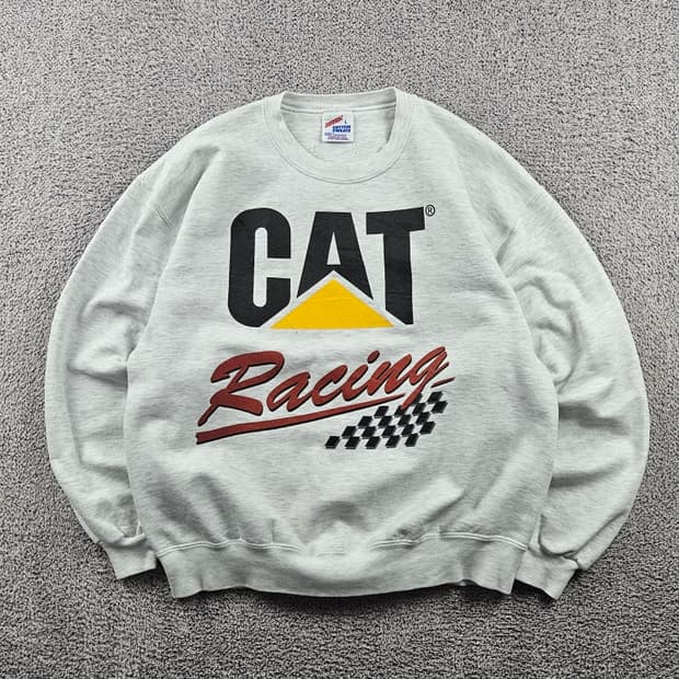 USA 저지스 CAT 레이싱 맨투맨 스웻 셔츠 ( L ) / 10934
