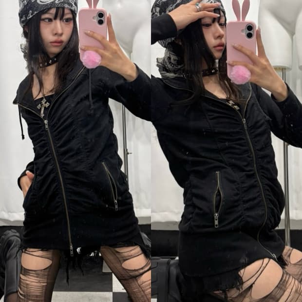 🎸블랙 셔링 후디🎸