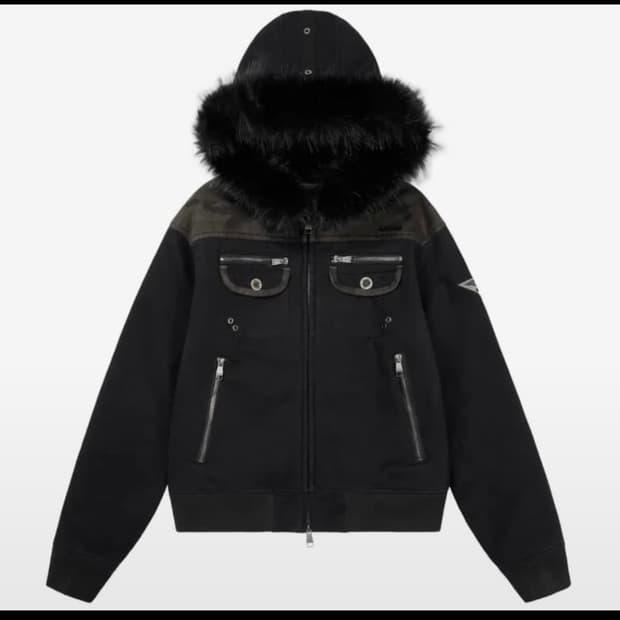 아캄 퍼 자켓 2 size 새상품