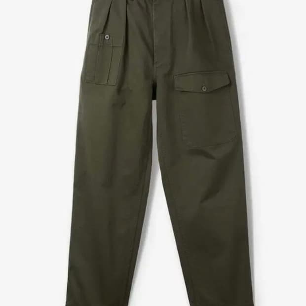 [건지 울른스] [건지 울른즈] 피셔맨 1952 브리티쉬 팬츠 올리브