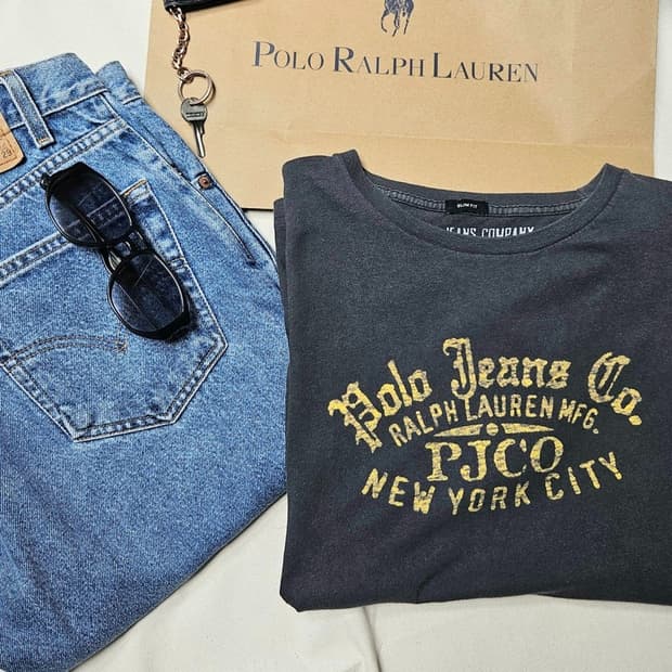 폴로 랄프로렌  반팔티 L M0231