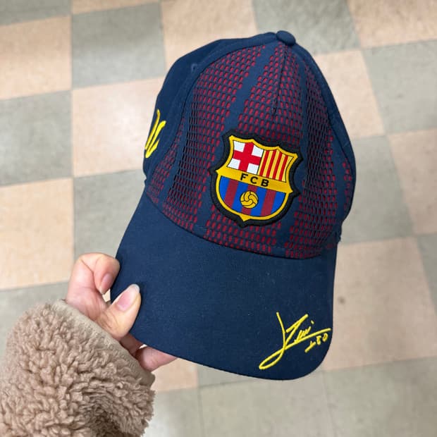 Fc 바로셀로나 리오넬 메시 모자 cap