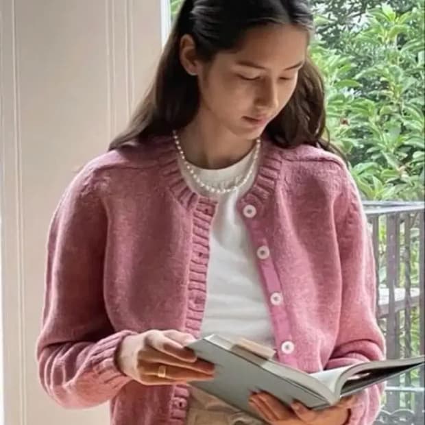 얼바닉30 인버알란 가디건