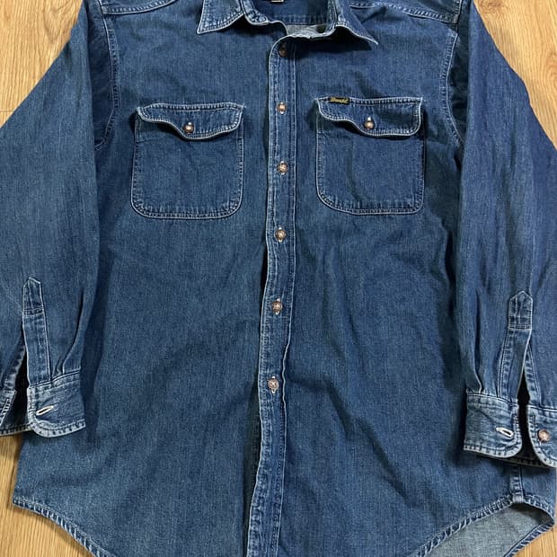 랭글러 빈티지 데님 셔츠