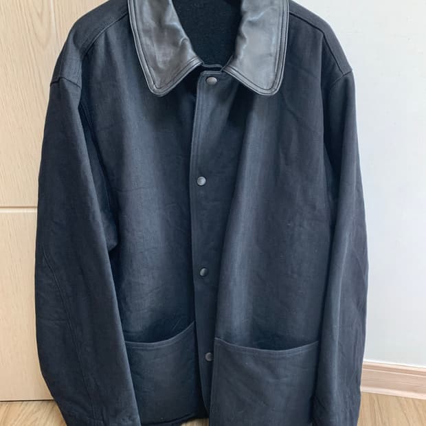 코모리 레더 워크 자켓 판매(2size)