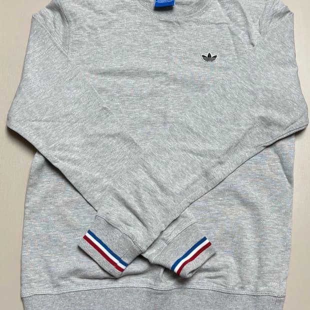 아디다스 맨투맨 회색 90 사이즈