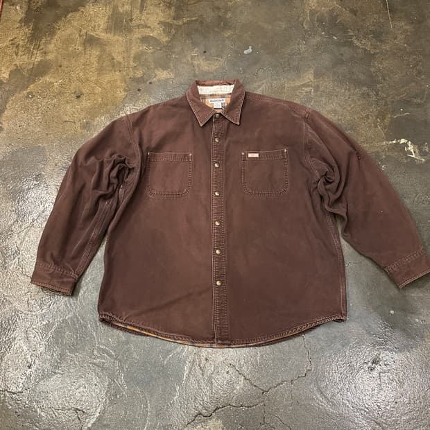 칼하트 워크셔츠 딥브라운 XL